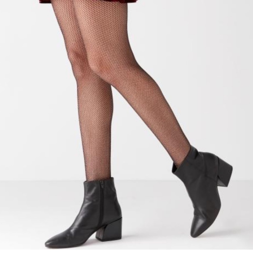 Vagabond | "Olivia" Black Leather Heeled Boots 🖤